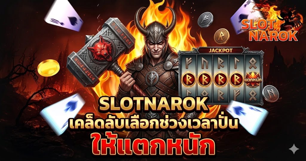 SLOTNAROK เคล็ดลับเลือกช่วงเวลาปั่นให้แตกหนัก